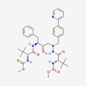 molecular formula C38H52N6O7 B601526 Atazanavir S,S,S,R-diastereomer CAS No. 1332981-16-4