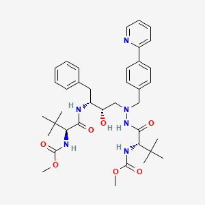 molecular formula C38H52N6O7 B601528 阿扎那韦 S,S,R,S-非对映异构体 CAS No. 1292296-10-6