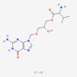 molecular formula C14H23N6O5Cl B601548 S, S-异缬更昔洛韦杂质 CAS No. 1401562-13-7