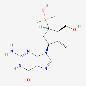 molecular formula C14H21N5O3Si B601552 4-Dimethylsilyl Entecavir CAS No. 870614-82-7
