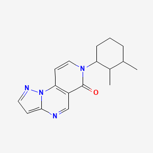 7-(2,3-dimethylcyclohexyl)pyrazolo[1,5-a]pyrido[3,4-e]pyrimidin-6(7H)-one