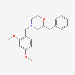 2-benzyl-4-(2,4-dimethoxybenzyl)morpholine