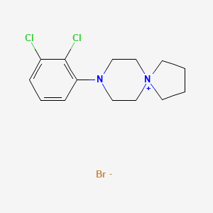 molecular formula C14H19Cl2N2 . Br B601587 阿立哌唑杂质 12 CAS No. 795313-24-5