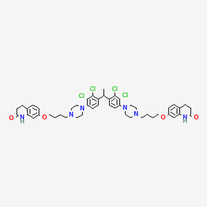 molecular formula C48H56Cl4N6O4 B601590 阿立哌唑二聚体 CAS No. 1797986-18-5