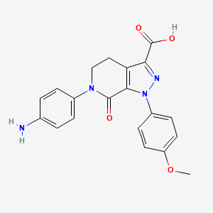 molecular formula C20H18N4O4 B601596 阿哌沙班杂质 14 CAS No. 1704504-93-7
