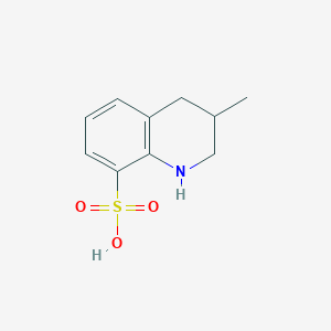 molecular formula C10H13NO3S B601608 3-甲基-1,2,3,4-四氢喹啉-8-磺酸 CAS No. 153886-68-1