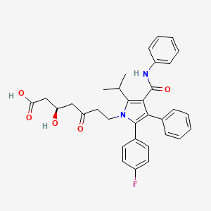 molecular formula C33H33FN2O5 B601620 5-氧代阿托伐他汀 CAS No. 1391052-82-6