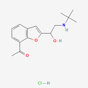 molecular formula C16H22NO3Cl B601628 1'-氧代布福洛尔盐酸盐 CAS No. 137740-37-5