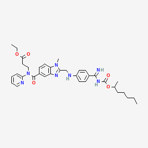 molecular formula C35H43N7O5 B601659 达比加群酯杂质 E CAS No. 1610758-21-8