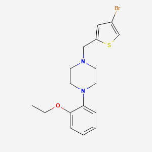 1-[(4-bromothiophen-2-yl)methyl]-4-(2-ethoxyphenyl)piperazine