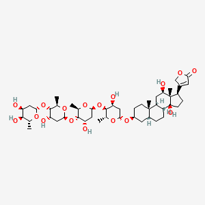 molecular formula C47H74O17 B601675 Digoxoside CAS No. 31539-05-6