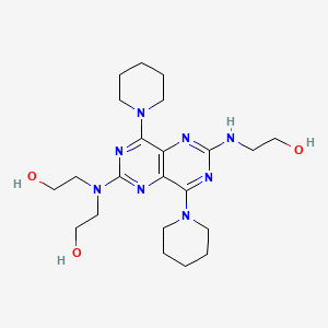 molecular formula C22H36N8O3 B601692 Desethanol Dipyridamole CAS No. 1176886-12-6