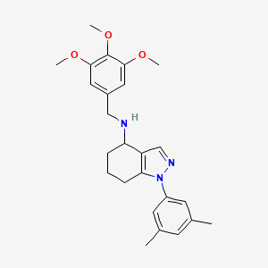 1-(3,5-dimethylphenyl)-N-(3,4,5-trimethoxybenzyl)-4,5,6,7-tetrahydro-1H-indazol-4-amine