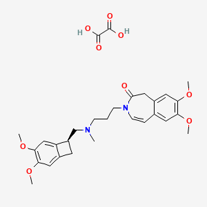 molecular formula C29H36N2O9 B601728 依那华定草酸盐 CAS No. 1346558-08-4