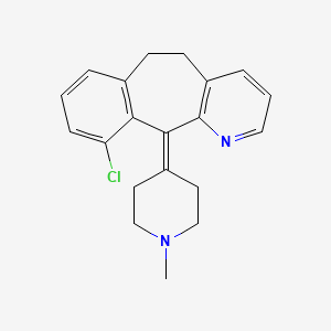 molecular formula C20H21ClN2 B601754 8-Dechloro-10-chloro-N-methyl Desloratadine CAS No. 38092-90-9