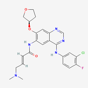 molecular formula C24H25ClFN5O3 B601762 Afatinib Impurity C CAS No. 945553-91-3