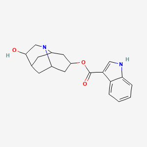 molecular formula C19H22N2O3 B601787 Hydrodolasetron CAS No. 127951-99-9