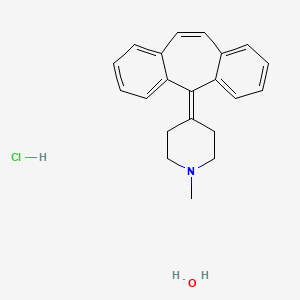 molecular formula C21H24ClNO B601788 盐酸环丙沙普他定一水合物 CAS No. 6032-06-0