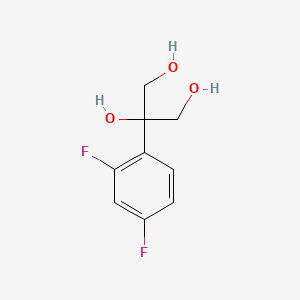 molecular formula C9H10F2O3 B601798 2-(2,4-Difluorophenyl)glycerol CAS No. 173837-65-5