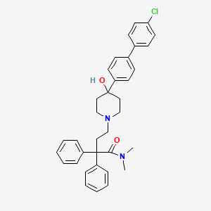 molecular formula C35H37ClN2O2 B601815 4-脱氯-4-(4-氯苯基)洛哌丁胺 CAS No. 1391052-94-0