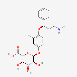 molecular formula C23H29NO8 B601823 4'-羟基阿托莫西汀葡萄糖醛酸苷 CAS No. 540729-08-6
