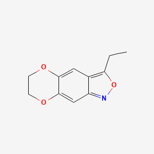 3-ethyl-6,7-dihydro[1,4]dioxino[2,3-f][2,1]benzisoxazole