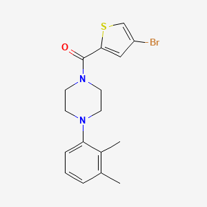 (4-BROMO-2-THIENYL)[4-(2,3-DIMETHYLPHENYL)PIPERAZINO]METHANONE