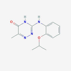 3-[(2-isopropoxyphenyl)amino]-6-methyl-1,2,4-triazin-5(4H)-one