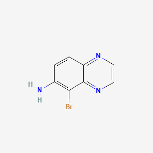 B601882 5-Bromoquinoxalin-6-amine CAS No. 50358-63-9