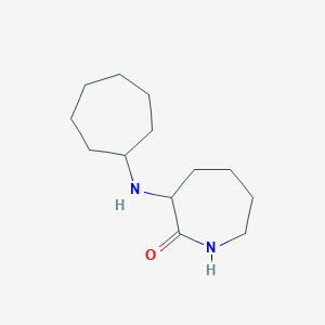 3-(Cycloheptylamino)azepan-2-one