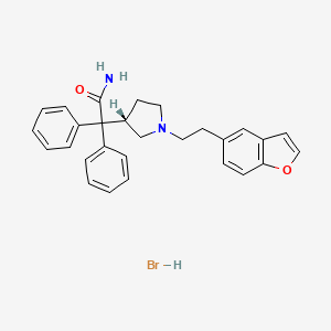 molecular formula C28H29BrN2O2 B601927 2,3-Dehydro Darifenacin Hydrobromide CAS No. 943034-52-4