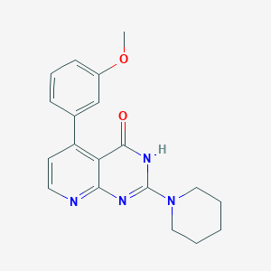 5-(3-methoxyphenyl)-2-piperidin-1-ylpyrido[2,3-d]pyrimidin-4(3H)-one