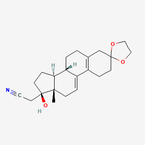 molecular formula C22H29NO3 B601938 Dienogest Impurity D CAS No. 190662-30-7