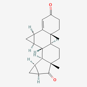 molecular formula C21H26O2 B601942 17-Keto drospirenone CAS No. 116298-21-6