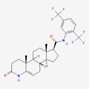 molecular formula C27H30F6N2O2 B601945 度他雄胺杂质 J CAS No. 164656-21-7