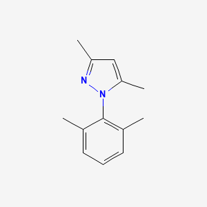 molecular formula C13H16N2 B6019550 1-(2,6-二甲基苯基)-3,5-二甲基-1H-吡唑 