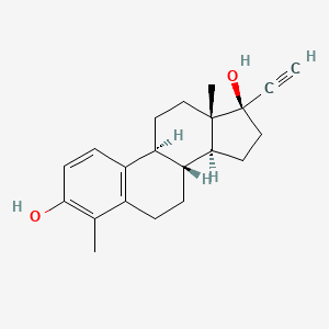molecular formula C21H26O2 B601978 4-Methyl-ethinylestradiol CAS No. 155683-61-7