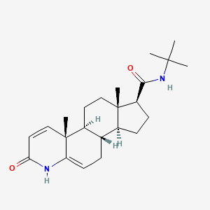 molecular formula C23H34N2O2 B601989 5,6-脱氢非那雄胺 CAS No. 1329611-51-9
