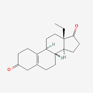 molecular formula C19H26O2 B602010 左炔诺孕酮杂质N CAS No. 4222-96-2