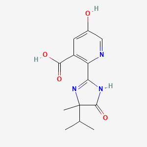 molecular formula C13H15N3O4 B602022 咪唑乙草胺杂质 14 CAS No. 102771-62-0