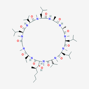 molecular formula C62H111N11O12 B602044 二氢环孢菌素 H CAS No. 83602-88-4