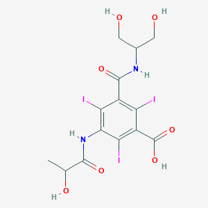 molecular formula C14H15I3N2O7 B602067 Iopamidol Impurity D CAS No. 87932-11-4