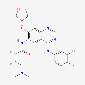 molecular formula C24H25ClFN5O3 B602069 Afatinib Impurity CAS No. 1680184-59-1