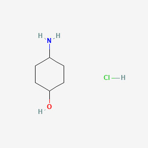 molecular formula C6H13NO . HCl B602072 trans-4-Aminocyclohexanol hydrochloride CAS No. 50910-54-8