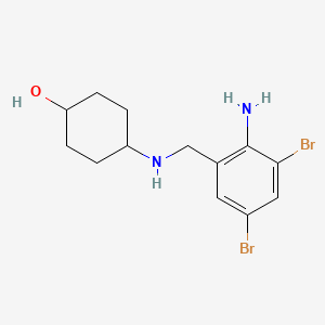 molecular formula C13H18Br2N2O B602075 Ambroxol CAS No. 107814-37-9