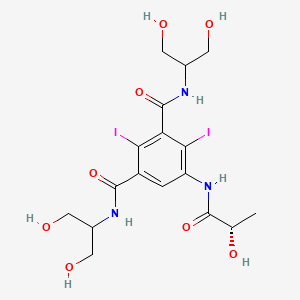 molecular formula C17H23I2N3O8 B602080 Iopamidol Impurity K CAS No. 1788899-70-6