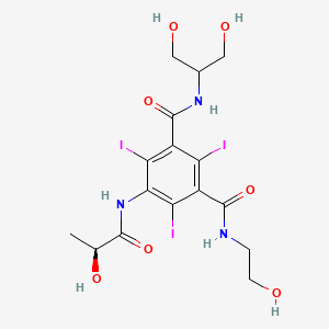 molecular formula C16H20I3N3O7 B602084 Unii-4S833F9urj CAS No. 77868-44-1