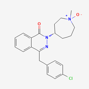 molecular formula C22H24ClN3O2 B602085 (S)-氮氧化氮酸盐 CAS No. 1346617-06-8