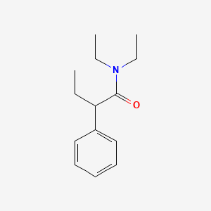 B602088 N,N-diethyl-2-phenylbutanamide CAS No. 92321-53-4