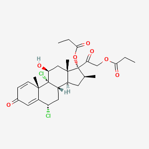B602089 6alpha-Chloro-beclomethasone dipropionate CAS No. 887130-68-9